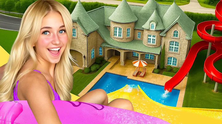 We TURNED our CASTLE HOUSE into a WATERPARK! *MOM GOT MAD* 👀💧