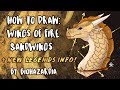 HOW TO DRAW: SandWing - Wings of Fire - Featuring Queen Oasis - Also new Wings of Fire Legends Info!