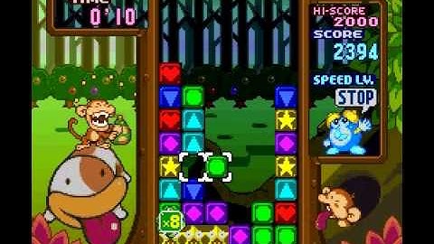Tetris Attack TAS/TAP test - endless 99 speed - 10x
