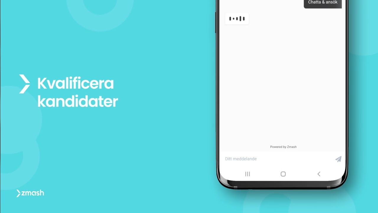 Knowit x Zmash - Website Recruitment Chatbot