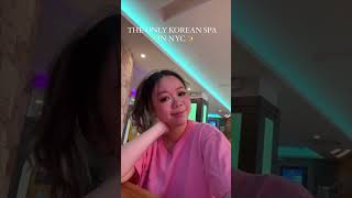 🌸 Relaxation Oasis in the Heart of NYC 🌸 Had the most amazing time experiencing my first Korean