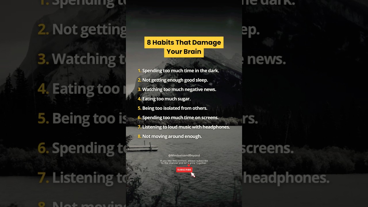 Guarda 8 Habits That Damage Your brain 🧠 #psychology #quotes #shorts #psychologyfacts su YouTube Guarda 8 Habits That Damage Your brain 🧠 #psychology #quotes #shorts #psychologyfacts su YouTube