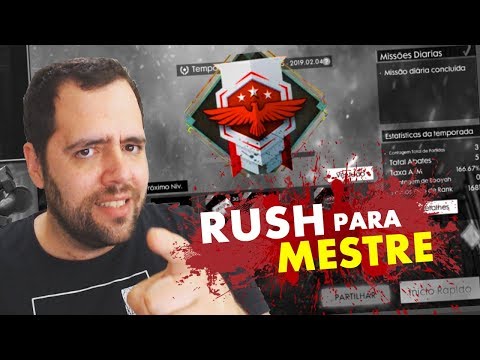 RUSHANDO PRO MESTRE NA ATUALIZAÇÃO FREE FIRE - RUSHANDO PRO MESTRE NA ATUALIZAÇÃO FREE FIRE