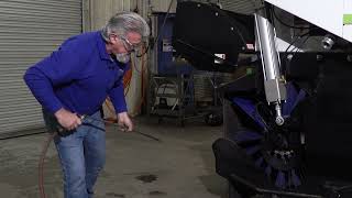 How to replace the main broom strips on the Schwarze M6 Avalanche