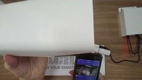 EACHEN Outdoor camera using ewelink app