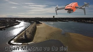 Gujan-Mestras vu du ciel - Port de Larros (Drone 4K)