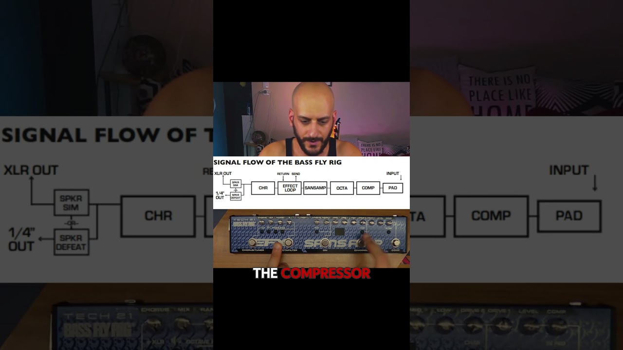 Tech 21 BFR v2 Signal flow