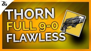 Destiny: "THORN" Flawless 9-0 Run | Trials of Osiris Floating Gardens