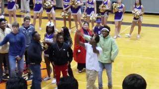 Cartersville Purple Hurricanes 2016 State Championship pre game pep rally