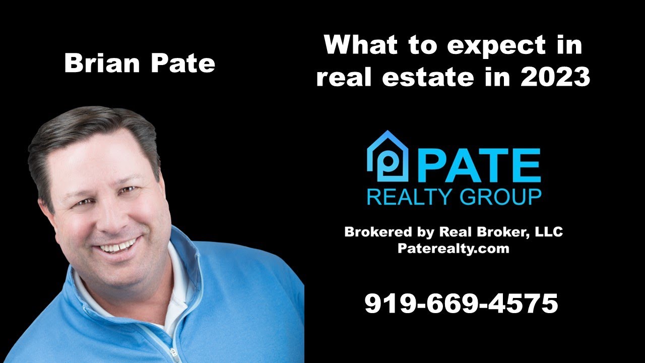 Real Estate Predictions for 2023 (3 of 4) by Brian Pate, Realtor YouTube