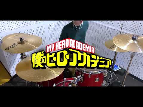 【ヒロアカ5期OP】No.1/DISH//【TV size】【ドラム】