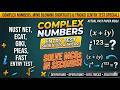 Complex Numbers Entry Test MCQS |Shortcuts and Tricks|NUST NET|FAST|ECAT|GIKI|PIEAS| Lecture 3