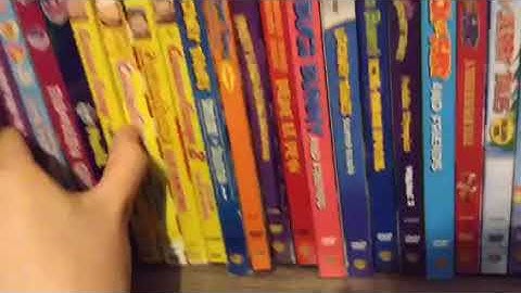 Overview of My Entire VHS/DVD/Blu-ray/Video Game Collection (2019 Edition)