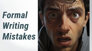 Avoid These Common Mistakes in Formal Writing!
