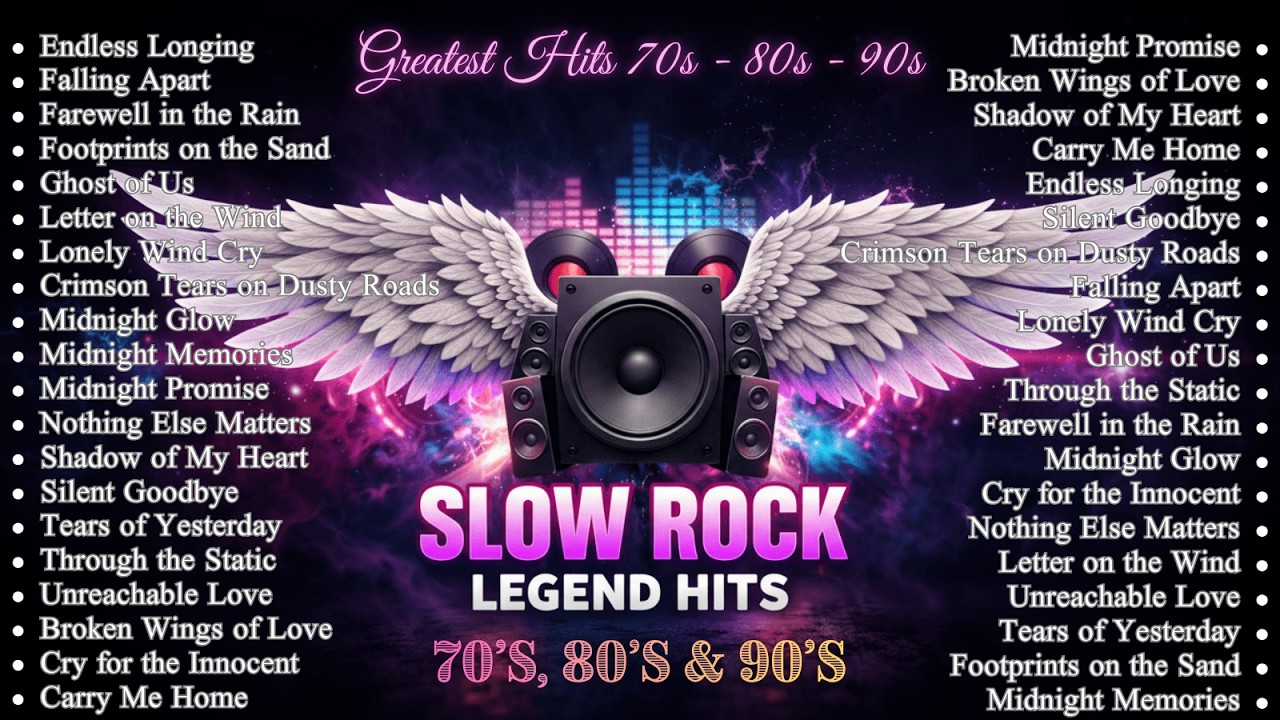 SLOW ROCK LEGEND HITS – Best Slow Rock Playlist | Classic Rock Ballads