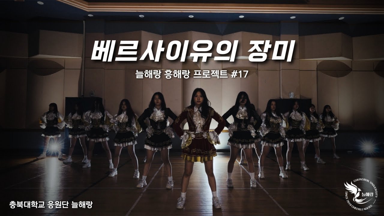 [충북대학교 응원단] 늘해랑 흥해랑 #17 베르사이유의 장미 치어리딩