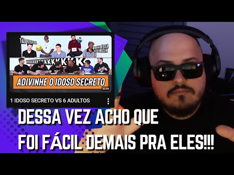 SERÁ QUE REALMENTE ISSO É UM DESAFIO? | REAGINDO AO AQUELES CARAS  - QUEM É O IDOSO?