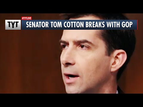 Senator Tom Cotton bricht mit der Republikanischen Partei wegen Klage gegen das Wahlkollegium