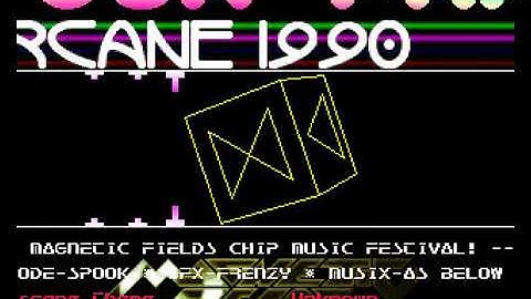 Magnetic Fields   Chip Music Festival mp4 HYPERSPIN AMIGA INTRO CRACKTRO DEMO COMMODORE NOT MINE VID