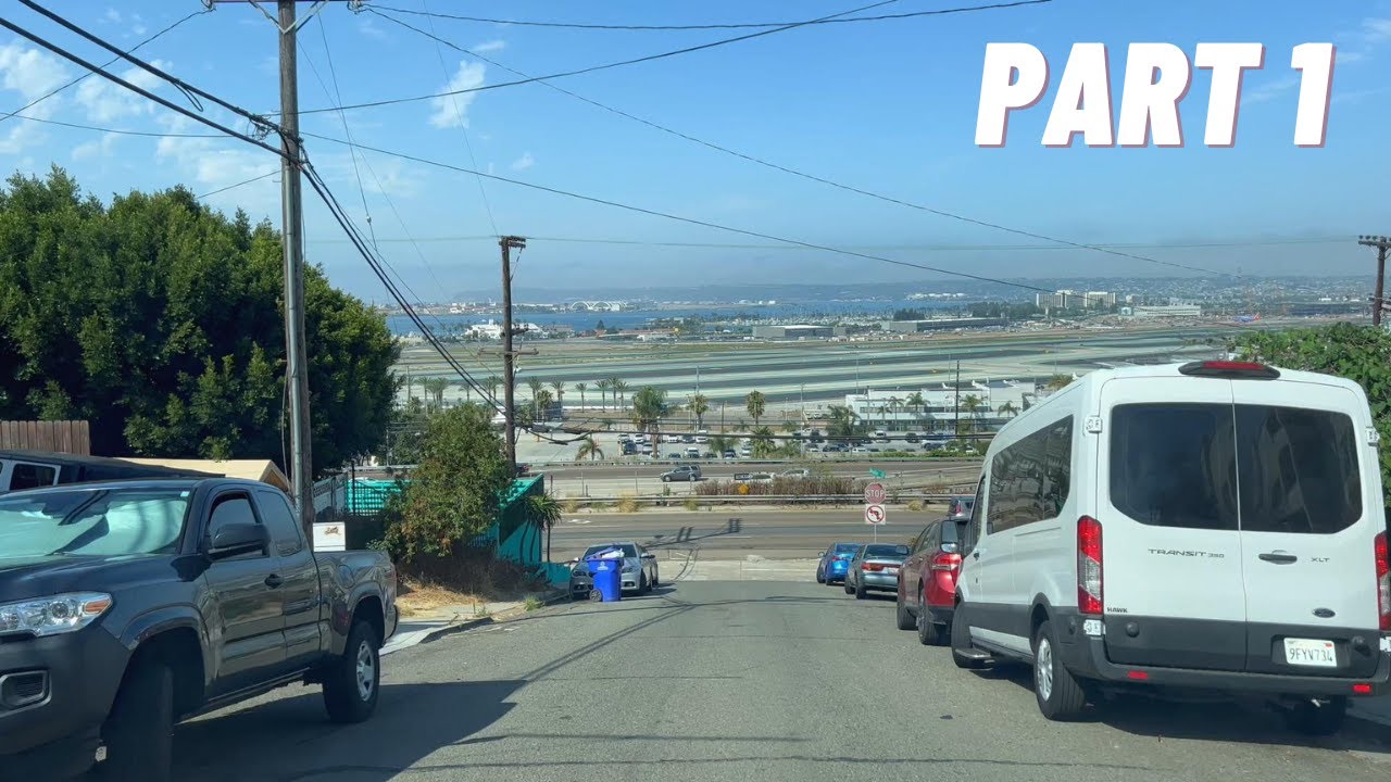 Driving from San Diego California to Miami Florida Part 1 San Diego