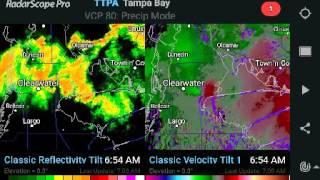 Doppler radar Clearwater Florida tornado2016 0407