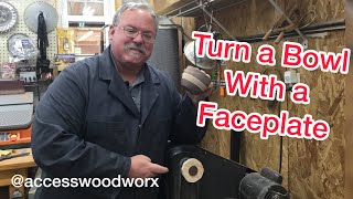 Turn a Bowl without a Chuck!