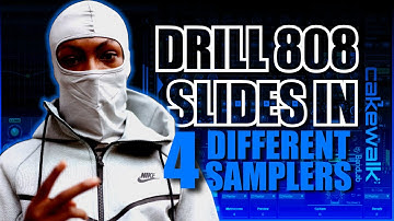 Drill 808 Slides in Cakewalk | 808 Pattern Sample
