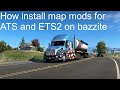 How install map mods for ATS and ETS2 on bazzite