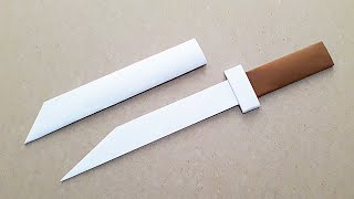 KAĞITTAN KILIFLI BIÇAK YAPIMI - ( How to Make a Paper Knife )