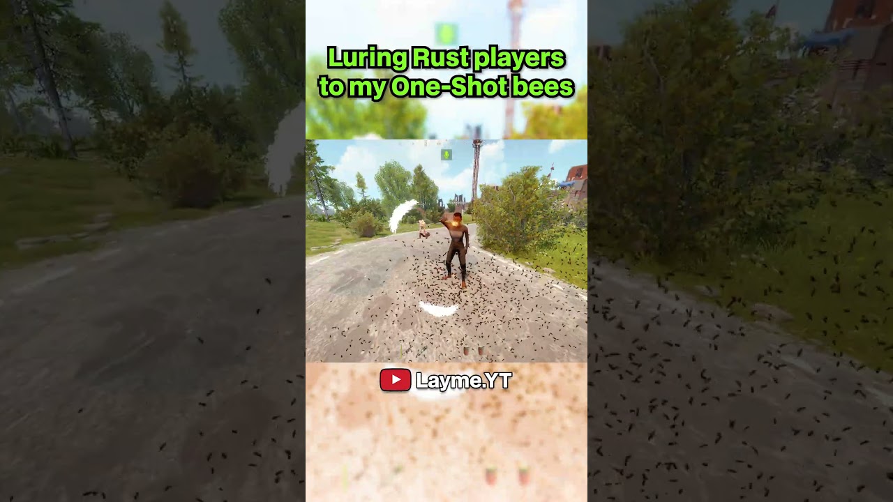 Luring Rust players into my One Tap Bee Trap