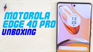 Motorola Edge 40 Pro unboxing: Serious power at a tempting price