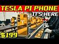 Tesla Pi Phone 2026: $199 leak + no-monthly-bill Starlink + 7yr battery + XOS limits