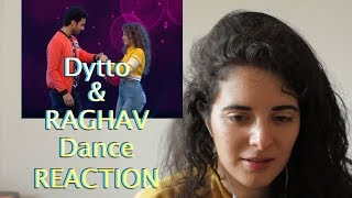German Lady React To Dytto and Raghav Combination Dance