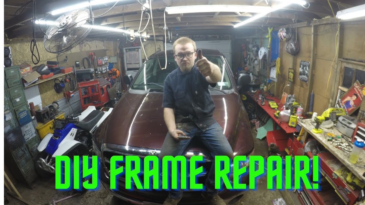 DIY Easy Truck Frame Repair! YouTube