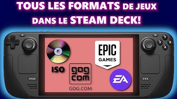 Installer TOUS vos jeux NON STEAM sur le Steam Deck (ISO, portable ou avec installateur) !