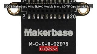 32GB Makerbase MKS EMMC Module Micro SD TF Card for KLP1/KP3S... — Amazing Value 2026 | Must Have!
