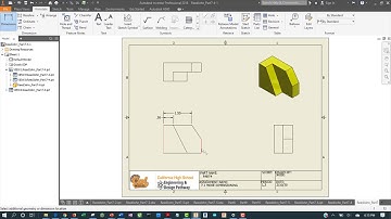 7.1 More Dimensioning Part4 Drawing
