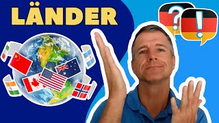 🇩🇪 Lerne die Länder auf Deutsch | Fragen und Antworten | Deutsch für Anfänger