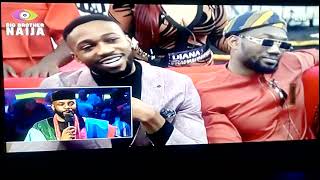 BBNAIJA LIVE EVICTION SHOW: moment Ebuka asked Dotun about his feelings for Daniella #dotunbbnaija