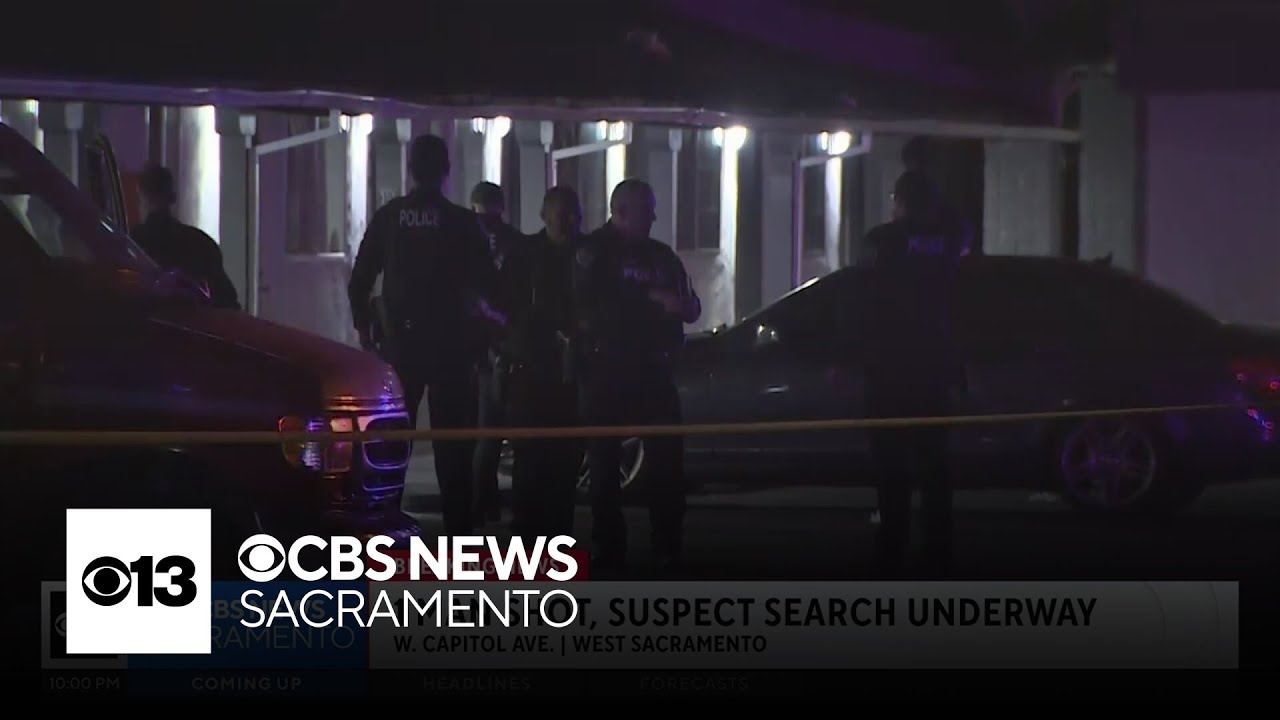 Suspect sought after 1 person shot in West Sacramento - YouTube