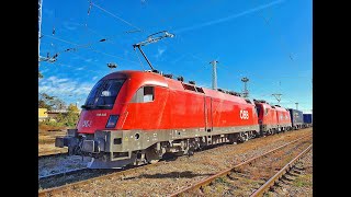 :  Cab Ride: [4K]  Ruse Razpredelitelna - Yantra - Shumen  Siemens Taurus (ES64 U2)  Part 1/2