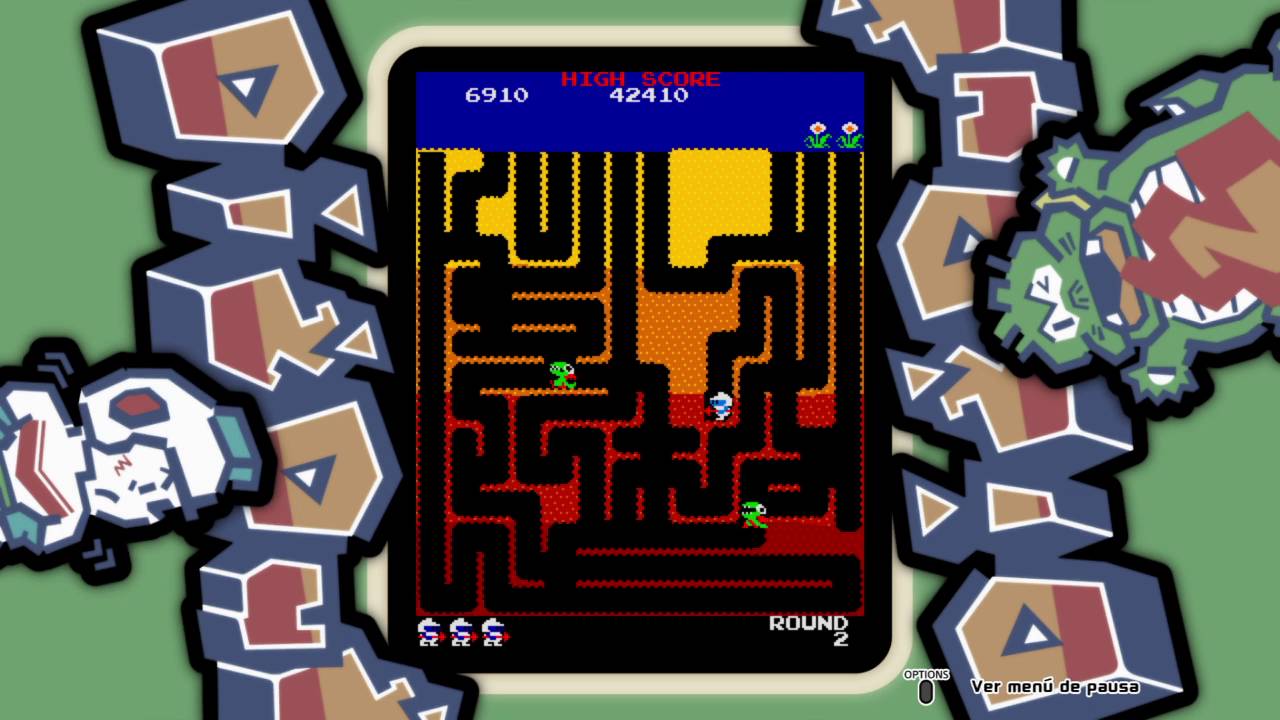 ARCADE GAME SERIES: DIG DUG Rambler & Platinum trophy