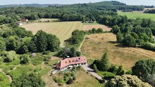 Vogelvlucht Over Landgoed La Châtaigneraie