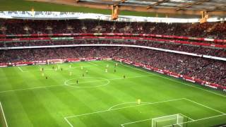 We love you chant by Palace fans at arsenal