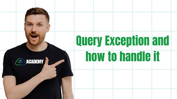 Query Exception and how to handle it || Salesforce Apex for Beginners