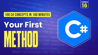 16. Writing Your First Method In C