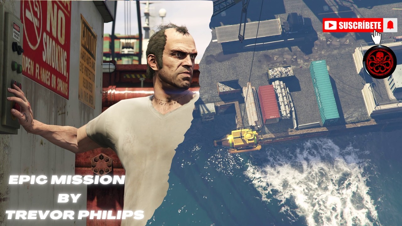 Trevor Goes Underwater! 🌊 GTA 5 PS5 Minisub Heist Madness 🚢🔥