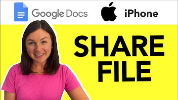 iPhone: How to Share a Google Docs File on Your iPhone