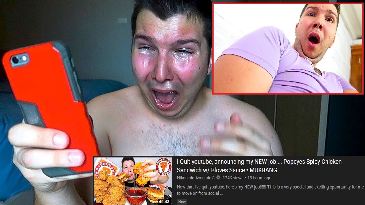 Nikocado Avocado Isn't QUITTING YouTube and is now SELLING NUDES on