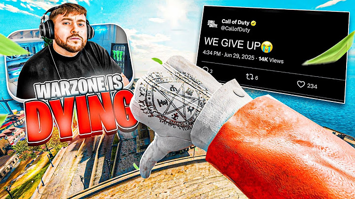 Is This the End of Warzone?